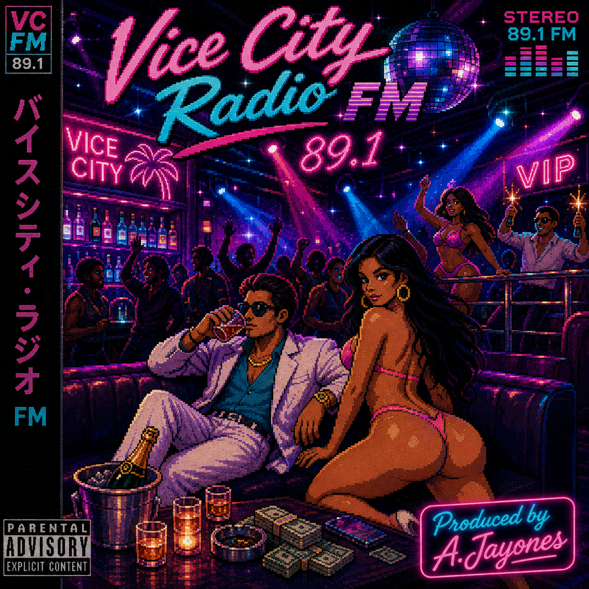 Carol Mart Die-Cut Vinyl Sticker + Exclusive GTA 6 Radio Mixtape Download